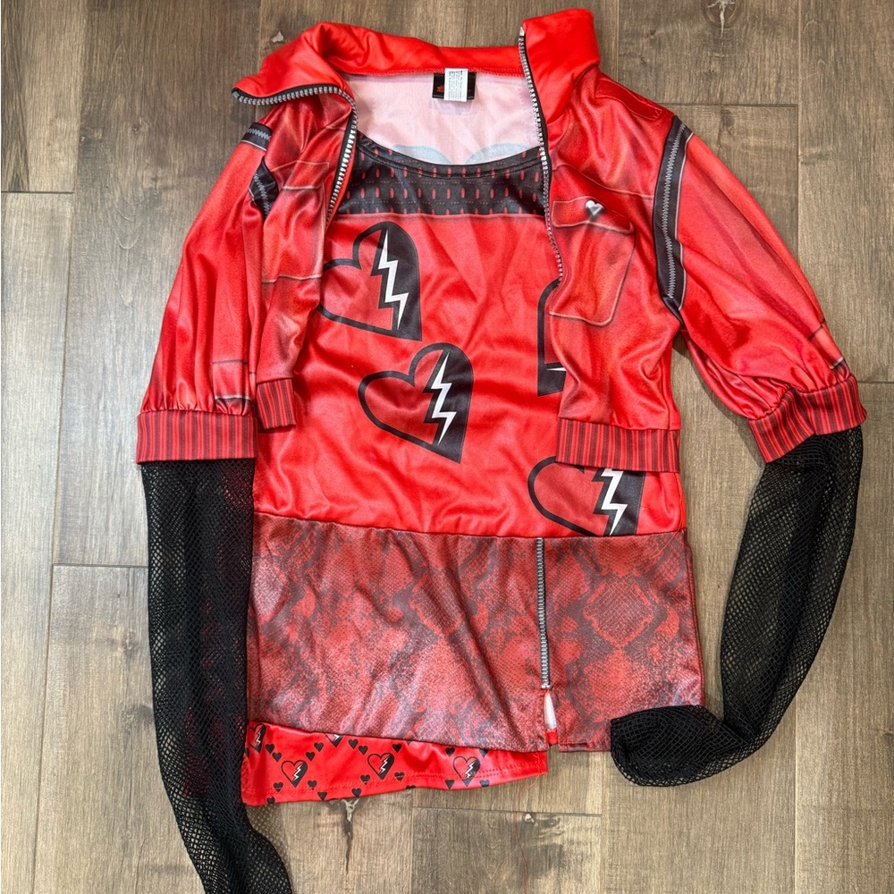 Red Graphic Jacket